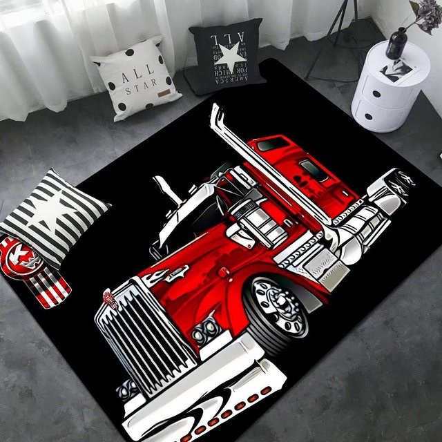 Kenworth Bereichsmatte JGJG mit floralem Design, Waschbar und Rutschfest, B/T: 80 x 50 cm, Mehrfarbig - Bild 1