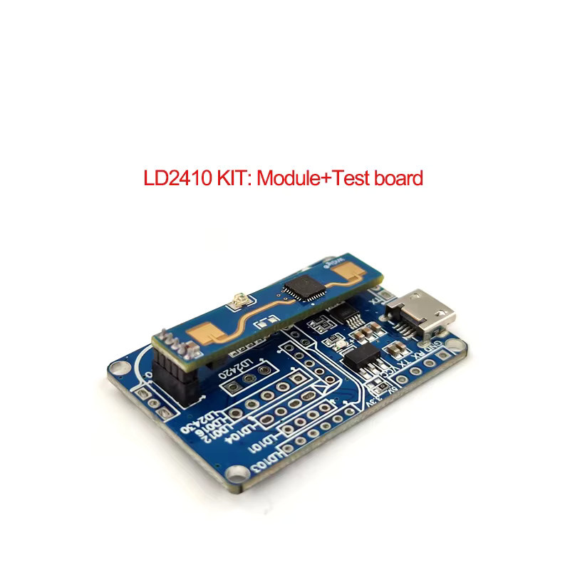 Hallo-link LD2410 Radar Modul Kit zur nicht-kontaktierenden Überwachung von Atmung und Herzschlag für dein Smart Home in Blau - Bild 2