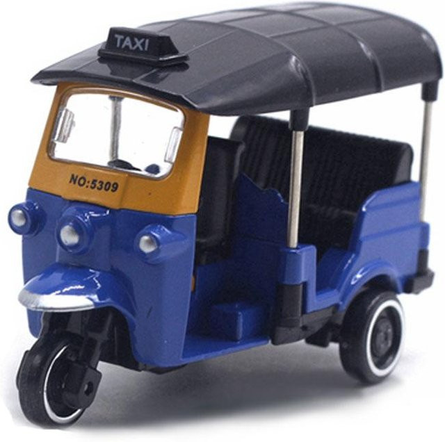 Linyi toy car Druckgussmodell Thailändisches Dreirad, Metall, ab 6 Jahre - Bild 1