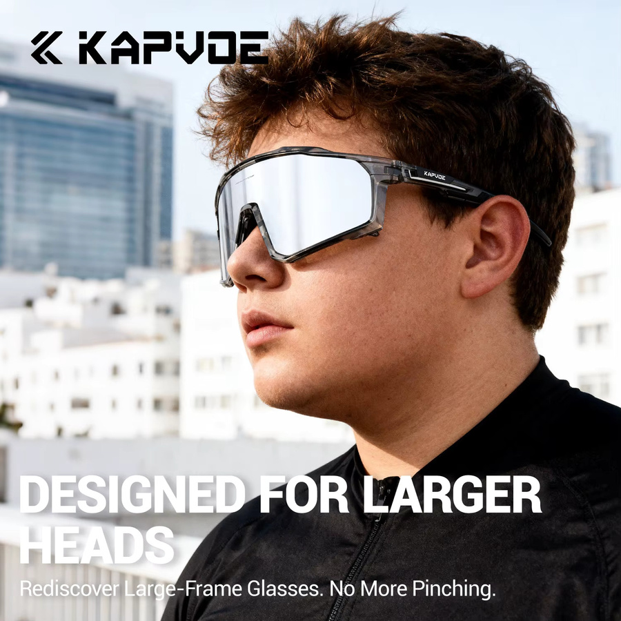 KAPVOE Sportsonnenbrille, Vollrand, Kunststoff, Herren - Bild 2