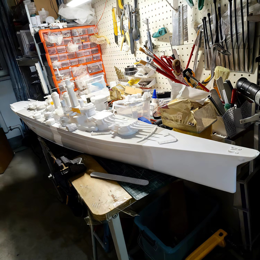 Montana Schlachtschiff, RC Modell Kit, 1:200, ferngesteuert - Bild 2