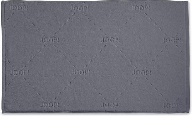 Badematte JOOP! DASH aus Baumwolle in Anthrazit und Grau, B/T: 65 x 119 cm - Bild 1