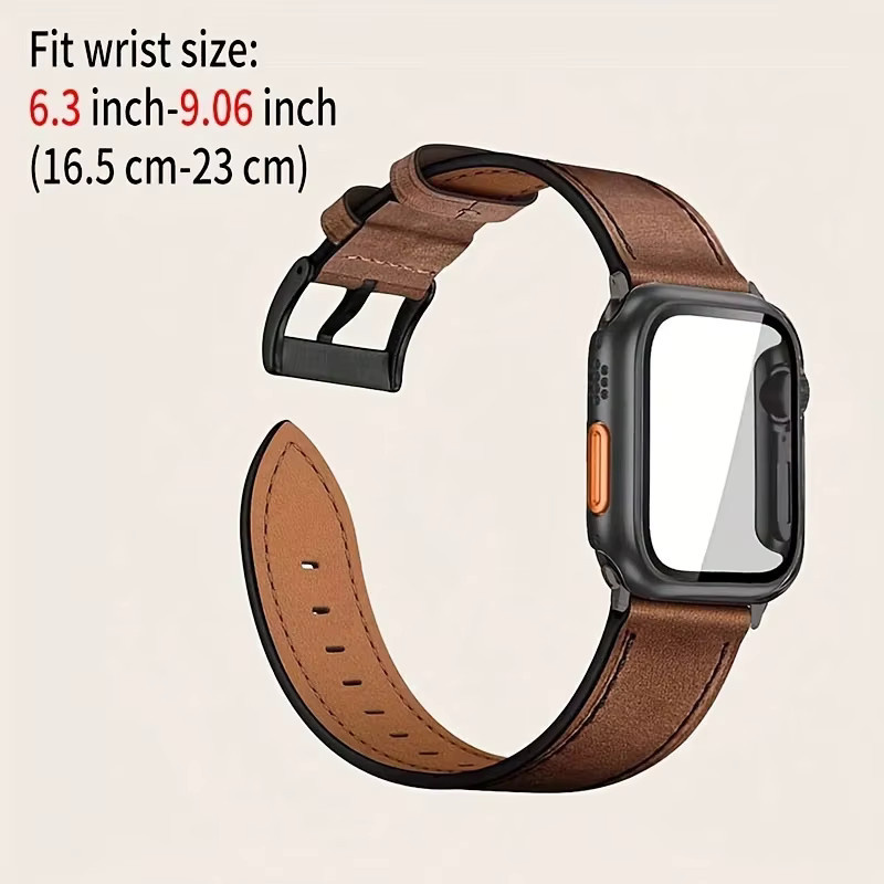 JBAILI Uhrenarmband Leder, Unisex - Bild 2