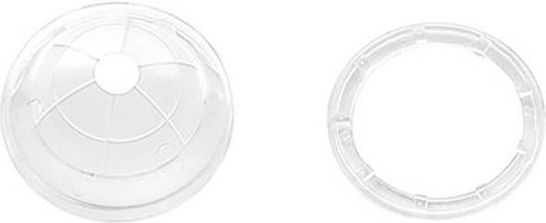 ESYLUX Linsenmaske EL00007040 Pollerleuchte mit Bewegungsmelder in Transparent - Bild 1