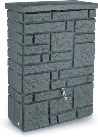 Regentonne Arves Maurano 300 in Black Granit mit 20 mm Anschluss