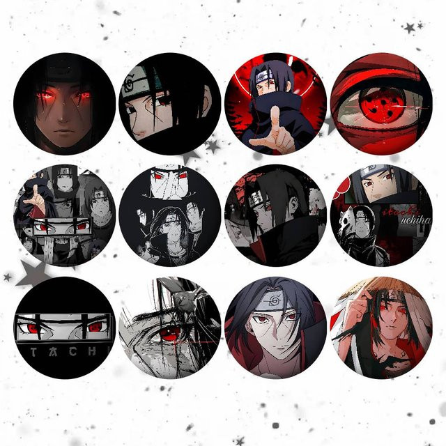 Kayou U-Uchiha L-Itachi Abzeichennadeln - Bild 1