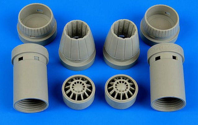 Aires Hobby Models F/A-18E Super Hornet - Exhaust nozzles - opened - Bild 1