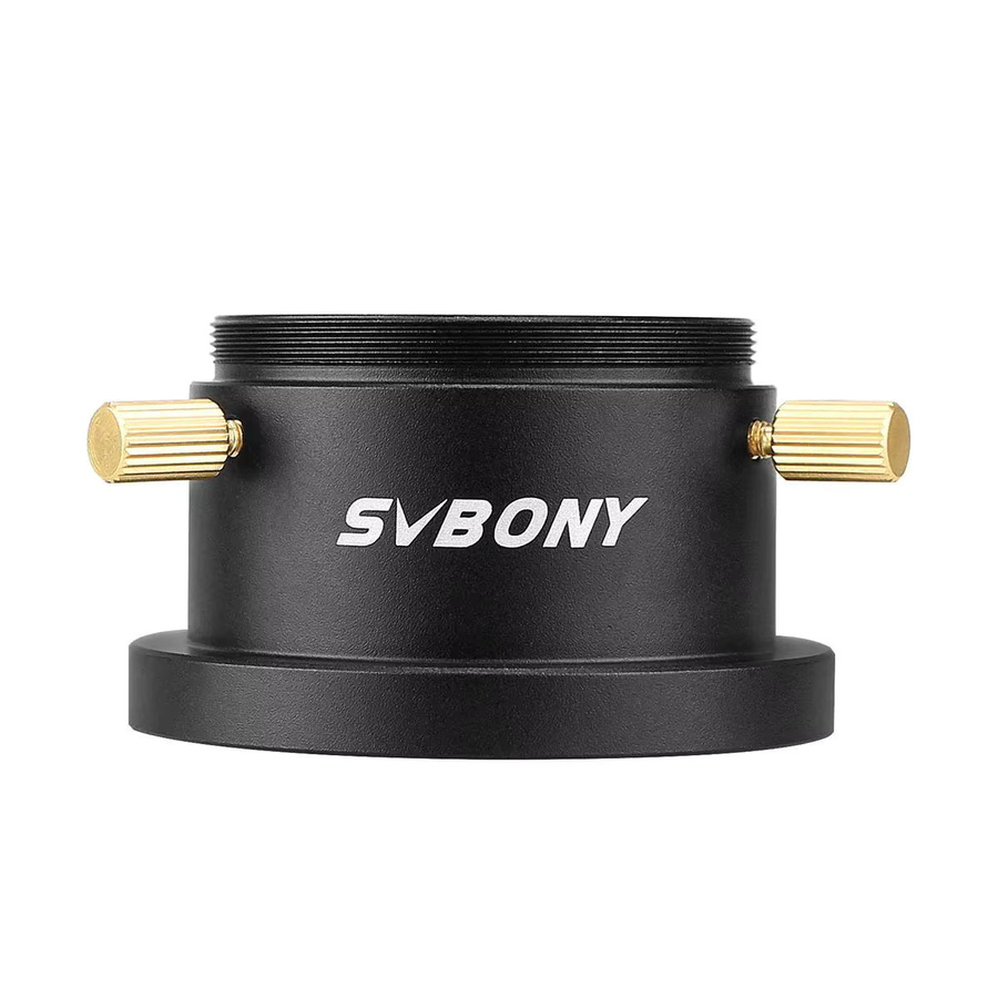 Svbony M48 auf M42 Adapter mit 1,25 Zoll Schnittstelle für SV41 Mak Spektiv, Schwarz - Bild 1