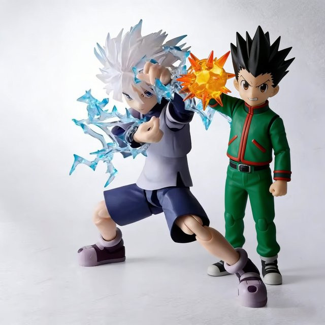 Bandai Hunter x Hunter Gon Freecss Killua Zoldyck KO-Version, Actionfigur - Bild 1
