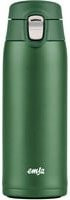 Emsa TRAVEL MUG light Thermobecher aus Edelstahl mit Deckel, Grün, 400 ml - Bild 1
