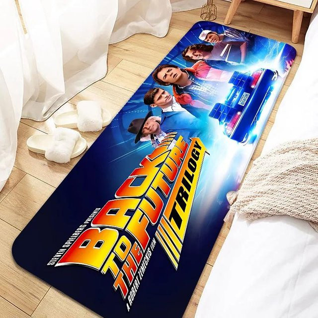 Karpetti Fußmatte Zurück in die Zukunft, rutschfest und waschbar, B/B: 40 x 60 cm, Multicolour - Bild 1