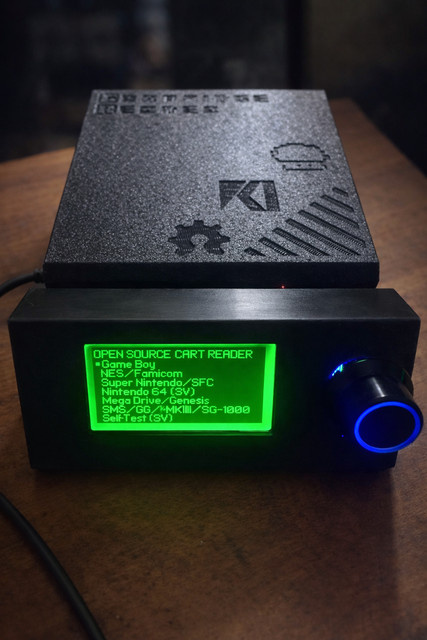 EVANOVM Sanni Cart Reader V5 DIY-Kit Retro-Spielkassetten-Dumper und ROM-Backup-Tool für MD NES SNES N64 GBA FC MSX in Schwarz - Bild 1