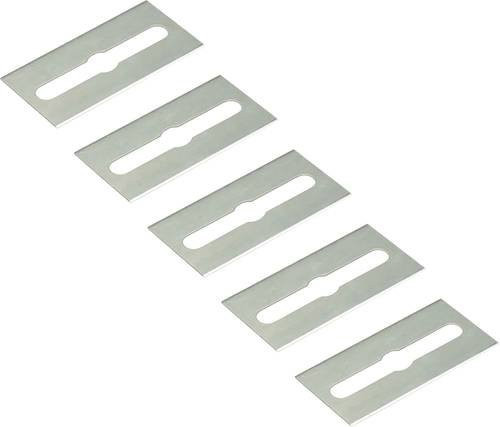 Pichler Modellbau Ersatzklingen für Balsa Hobel aus gehärtetem Stahl, 5er Pack, Silber - Bild 1