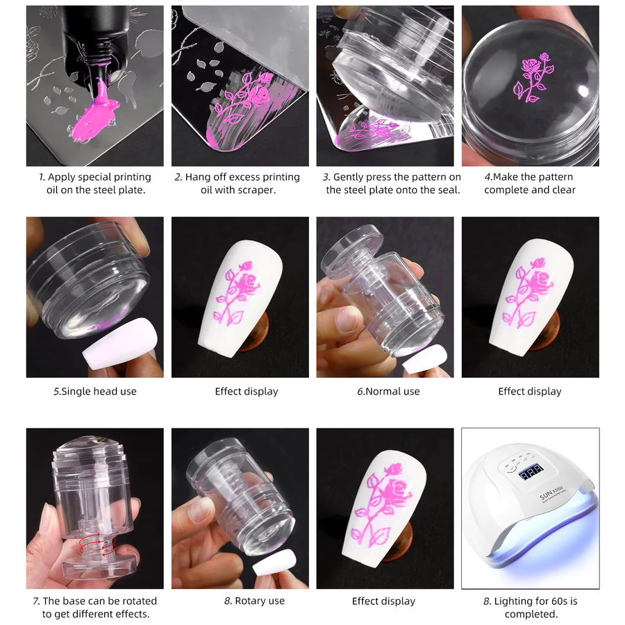 Misscheering Nagelsiegel Set, Unisex - Bild 4