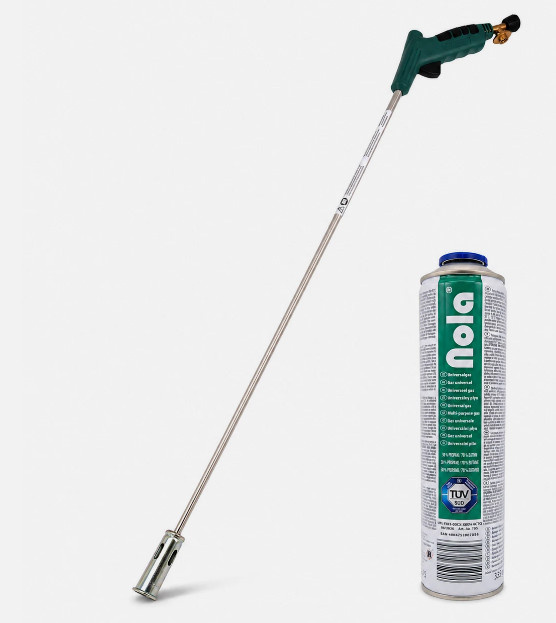 NOLA Unkrautbrenner NOLA 865 mit Piezozündung inklusive 330 g Gaskartusche - Bild 1