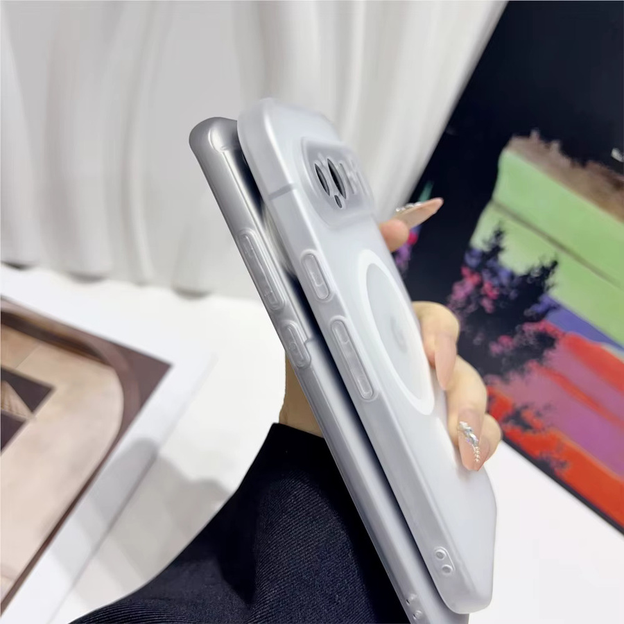 Magnetische Hülle für Google Pixel 10 Pro XL 9 8 7 6 A in mattem transluzentem Design mit kabelloser Ladefunktion, Multicolor - Bild 3
