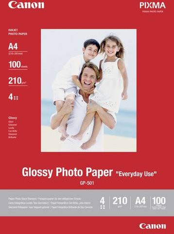 Canon GP-501 0775B082 Fotopapier DIN A4 200 g/m² 20 Blatt Glänzend Rot - Bild 1