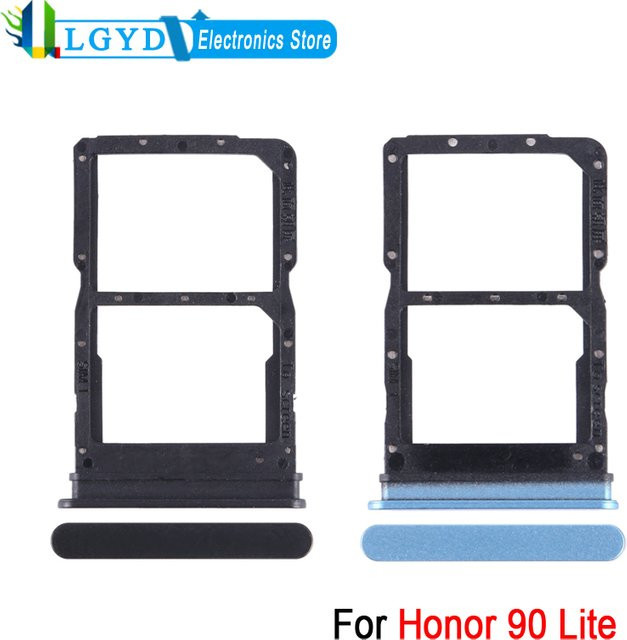 Dual-SIM-Kartenfach Ersatzteil für Honor 90 Lite in Blau (SIM1 + SIM2) - Bild 1