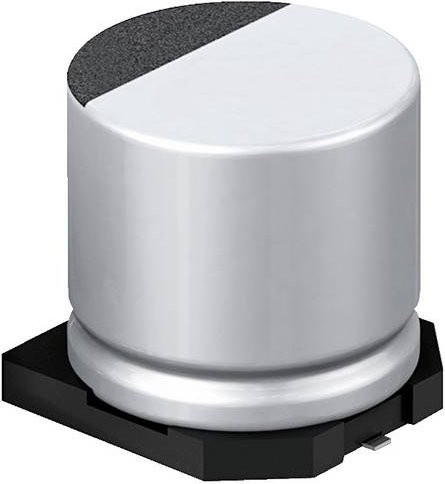 Panasonic Elektrolyt-Kondensator 100 µF 16V 20% Silber - Bild 1