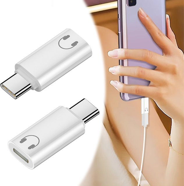 ALLOYSEED USB-C auf Lightning Audio-Adapter für iOS und iPhone 15 16 sowie Samsung Geräte - Bild 1