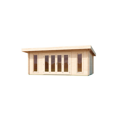 Lasita Gartenhaus Sussex Maja aus Holz naturbelassen braun B/H/T: 630 x 239,4 x 470 cm - Bild 3