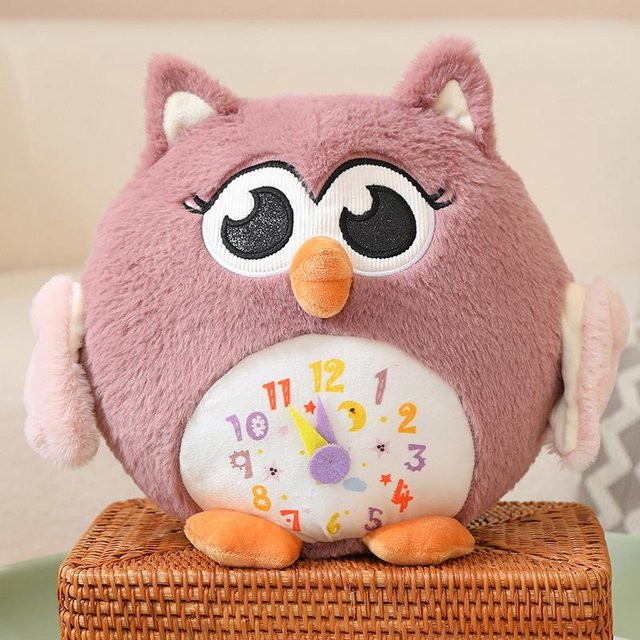Eule Puppe Plüschtier, Vogelpuppe, 35cm - Bild 1