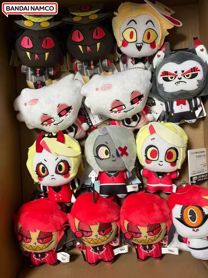 Bandai Hazbin Hotel Plüschpuppen-Anhänger, Einzelfigur, Bunt / Mehrfarbig - Bild 4