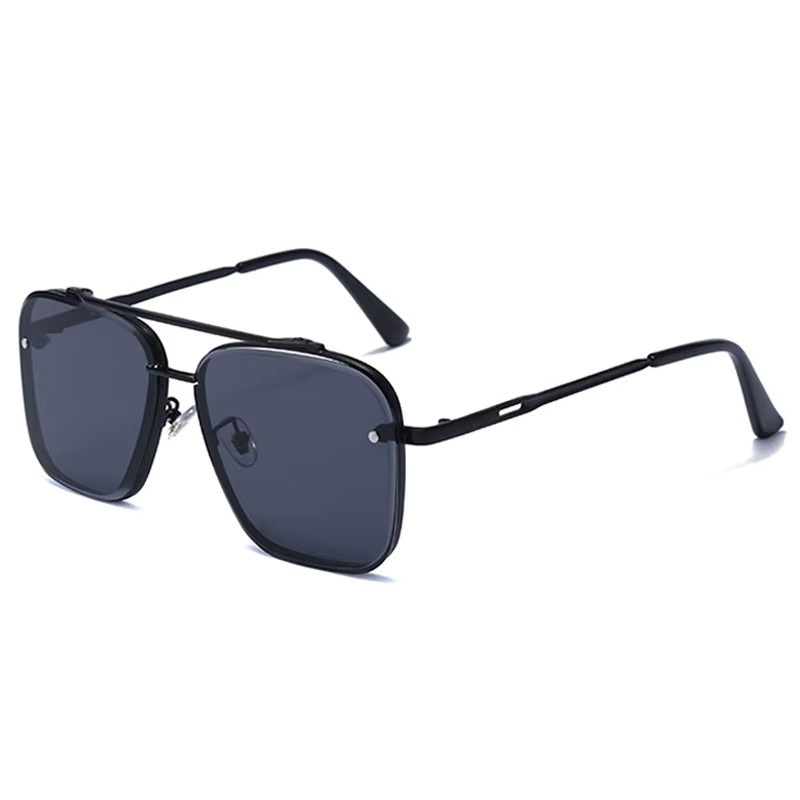 Rooftrellen Sonnenbrille Herren, Metall, Vollrand, Farbverlauf - Bild 4