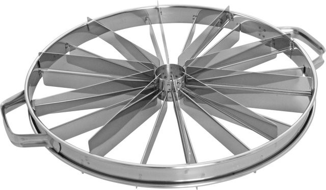 Schneider Torteneinteiler aus Edelstahl, Silber, 10/16-teilig, Höhe: 5,3 cm, Durchmesser: 33 cm - Bild 1