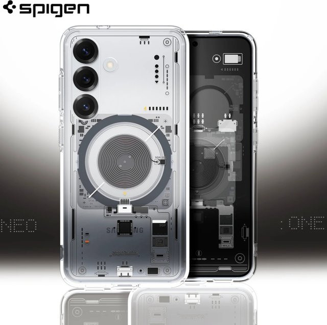 Spigen Ultra Hybrid Magnetische Softcase für Samsung Galaxy S25 Ultra, S24 und S23 Ultra Plus, Transparente MagSafe Hülle - Bild 1