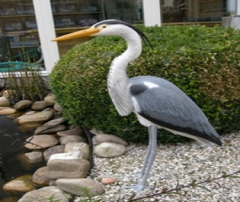 Teichdekoration Reiher - Bild 1