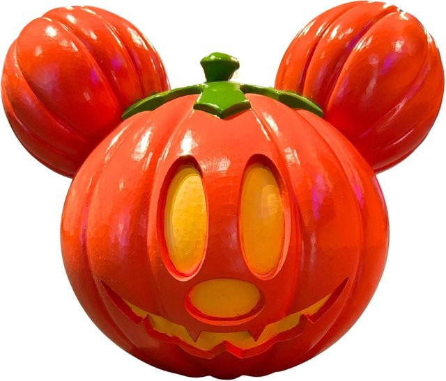 Disney LED-Lampe Halloween Mickey Kürbis, mehrfarbig und orange, Höhe: 23 cm - Bild 1