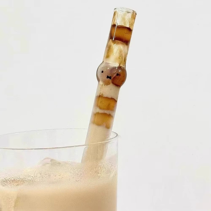 Miffy Kaninchen Kopf Glas, transparent, weiß - Bild 2
