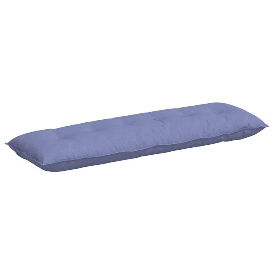 vidaXL Rückenkissen aus Stoff in Jeansblau B/H: 160 x 50 cm, Tiefe: 19 cm - Bild 2