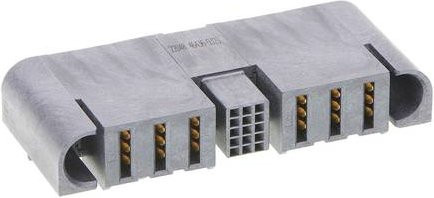 Molex Einbau-Buchsenleiste Standard in Grau - Bild 1