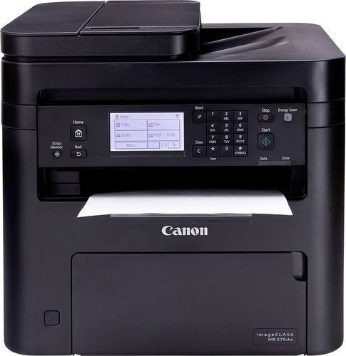 Canon i-SENSYS MF275dw Multifunktionsdrucker Schwarz-Weiß Laser A4 mit Drucken, Scannen, Kopieren, Fax und ADF, WLAN, LAN und USB - Bild 1