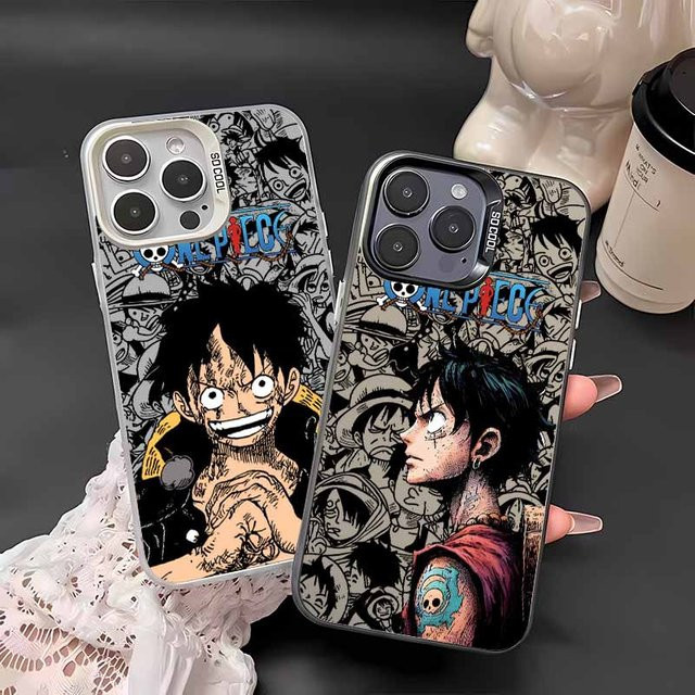 Bunte One Piece Luffy Anime Handyhülle für Xiaomi Redmi Note 15 14 13 12 11E 11S 11 10 Pro Plus Lite Max - Bild 1