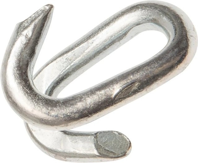 Conacord Ketten-Notglied aus Edelstahl in Silber, Durchmesser: 4 mm, Länge: 20 mm - Bild 1