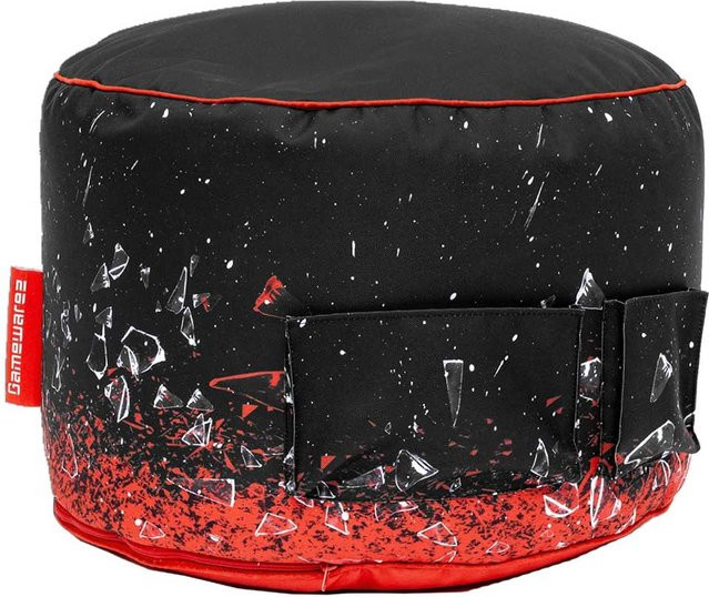 Gamewarez Gaming Sitzsack Crimson X Ray Station in Rot - Bild 1