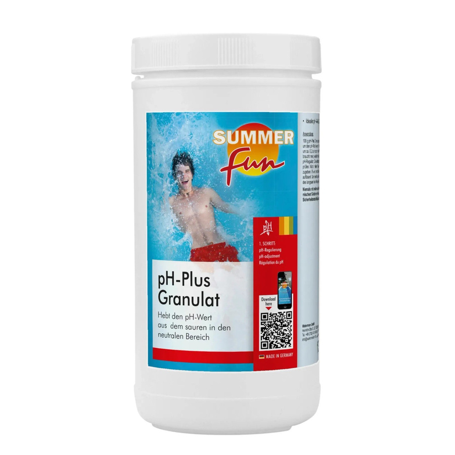 Summer Fun pH-Plus-Granulat zur pH-Wert-Einstellung, 1,2 kg - Bild 2