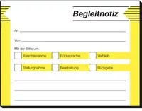 SIGEL Haftnotizformular, weiß, liniertes Papier, 100 Stück - Bild 1