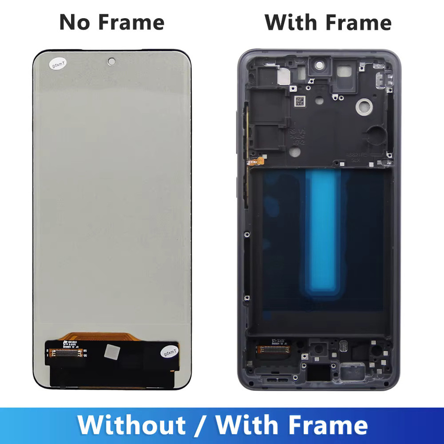 Samsung Galaxy S21 FE LCD Display mit Touchscreen Digitizer Ersatzteil Montage in Schwarz für Modell G990B G990U - Bild 2