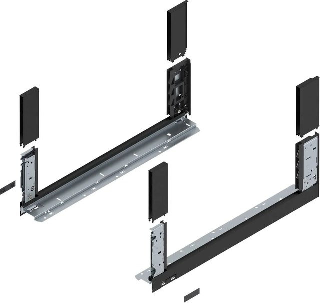 Blum Zarge Legrabox free Höhe C Nennlänge 550 mm Carbonschwarz Matt - Bild 1
