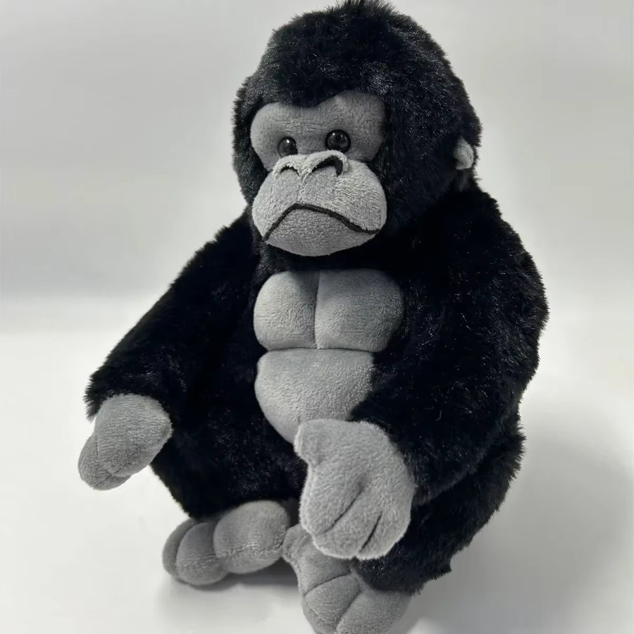 MIAOOWA Gorilla Plüsch Spielzeug, Schwarz, Plüsch / Textil - Bild 4