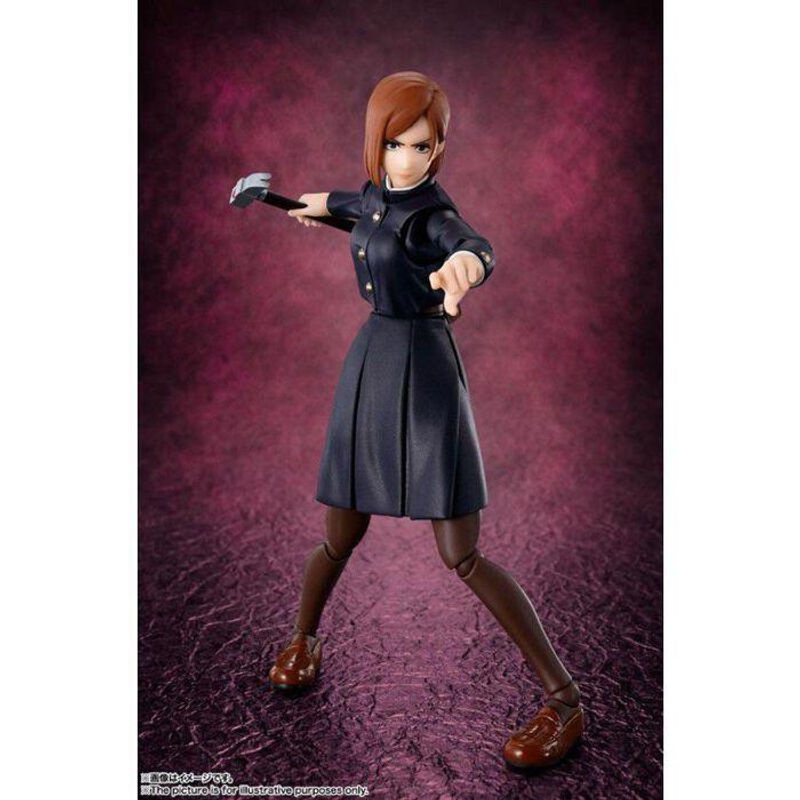 S.H.Figuarts Nobara Kugisaki Figur aus Jujutsu Kaisen in Schwarz - Bild 2