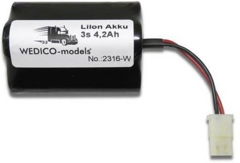 WEDICO-models Modellbau-Akkupack LiIon 11.1V 4200 mAh AMP - Bild 1