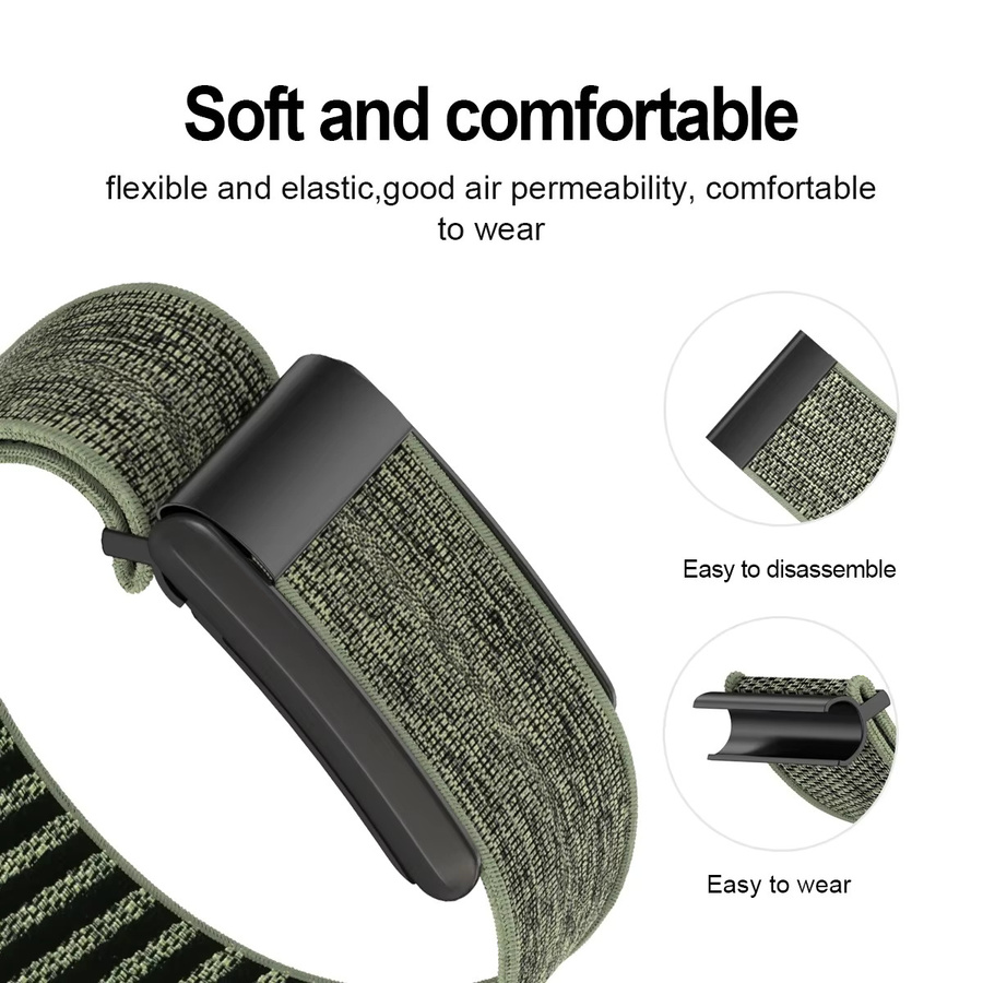 OAKCHARM Uhrenarmband Nylon, titanfarben, Whoop 5.0 - Bild 3