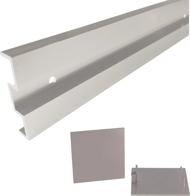 Novadoors Distanzprofilset für Schiebetürsystem Ontario aus Aluminium in Weiß - Bild 1