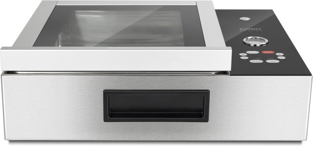 Caso VacuChef Slim-Line Vakuumierer in Silber und Schwarz - Bild 1