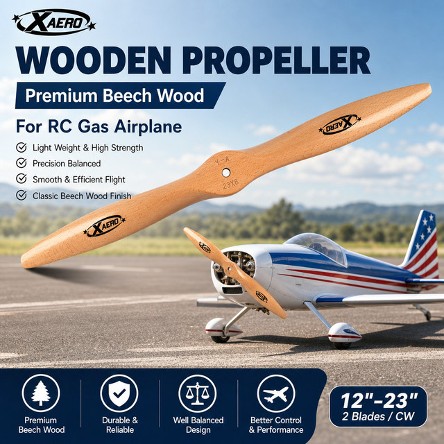 XAERO Holzpropeller CW, Zubehör, 1-teiliges Set - Bild 1